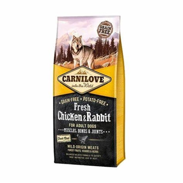 Carnilove Fresh Chicken & Rabbit for Adult Dogs 12Kg