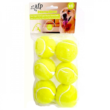 Maxi Hyper Fetch Super Bounce Tennis Ball - 6 pcs